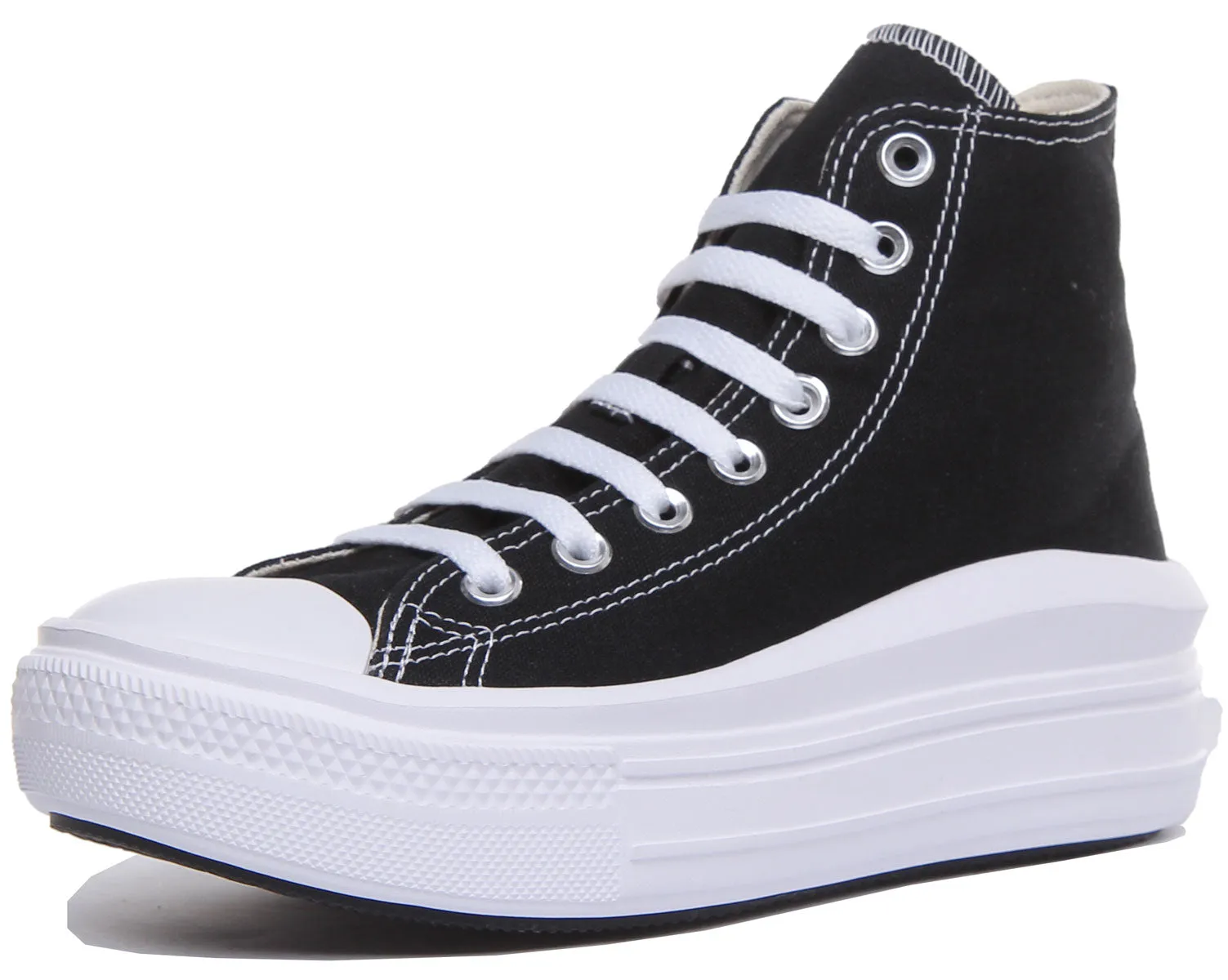 Converse 568497C CT All Star Hi Trainer In Black White For Women Shoes Converse