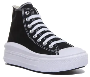 Converse 568497C CT All Star Hi Trainer In Black White For Women Shoes Converse