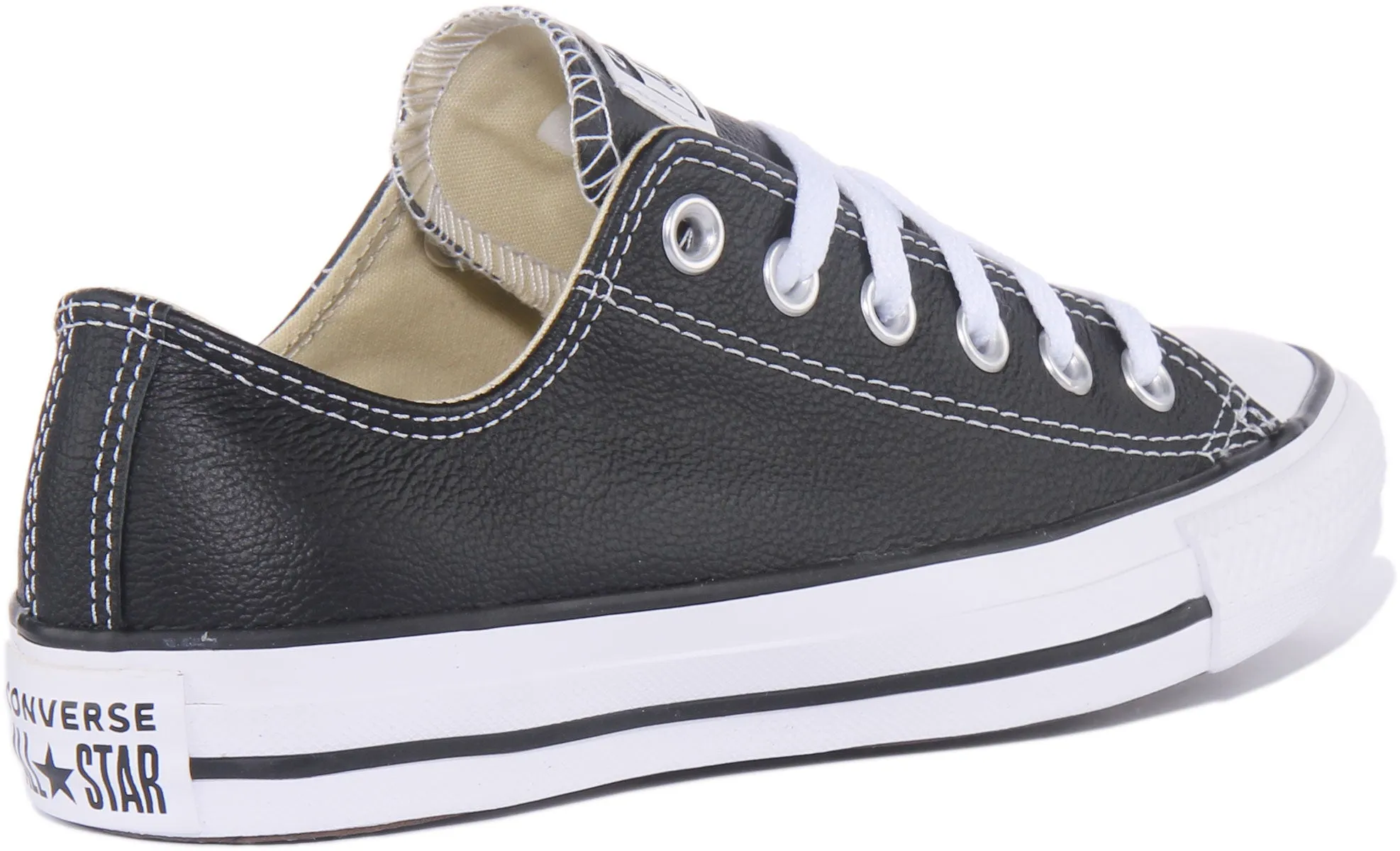 Converse All Star 132174C In Black Leather Shoes Converse