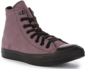 Converse All Star Winter Suede A05612C In Purple Shoes Converse