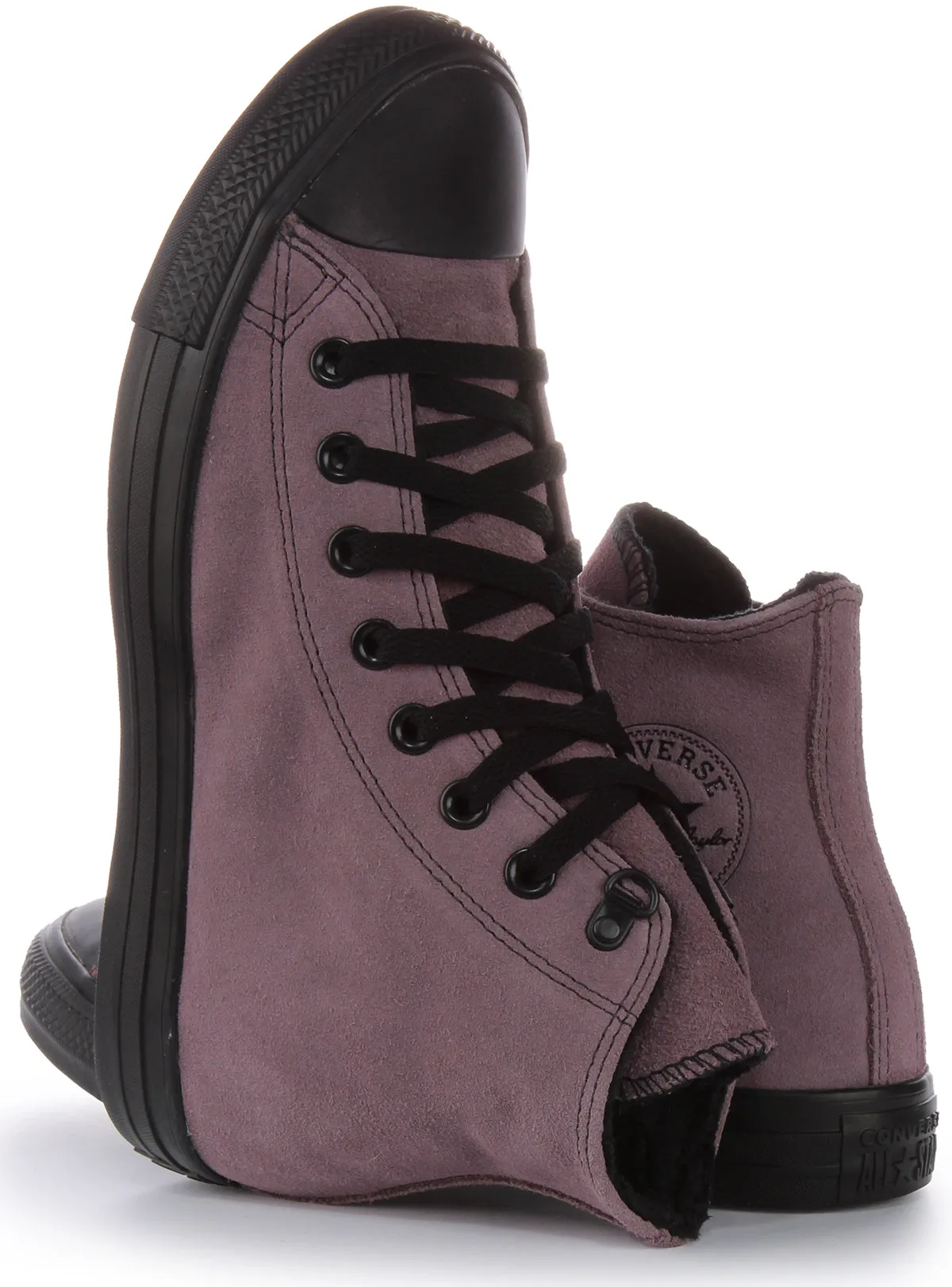 Converse All Star Winter Suede A05612C In Purple Shoes Converse