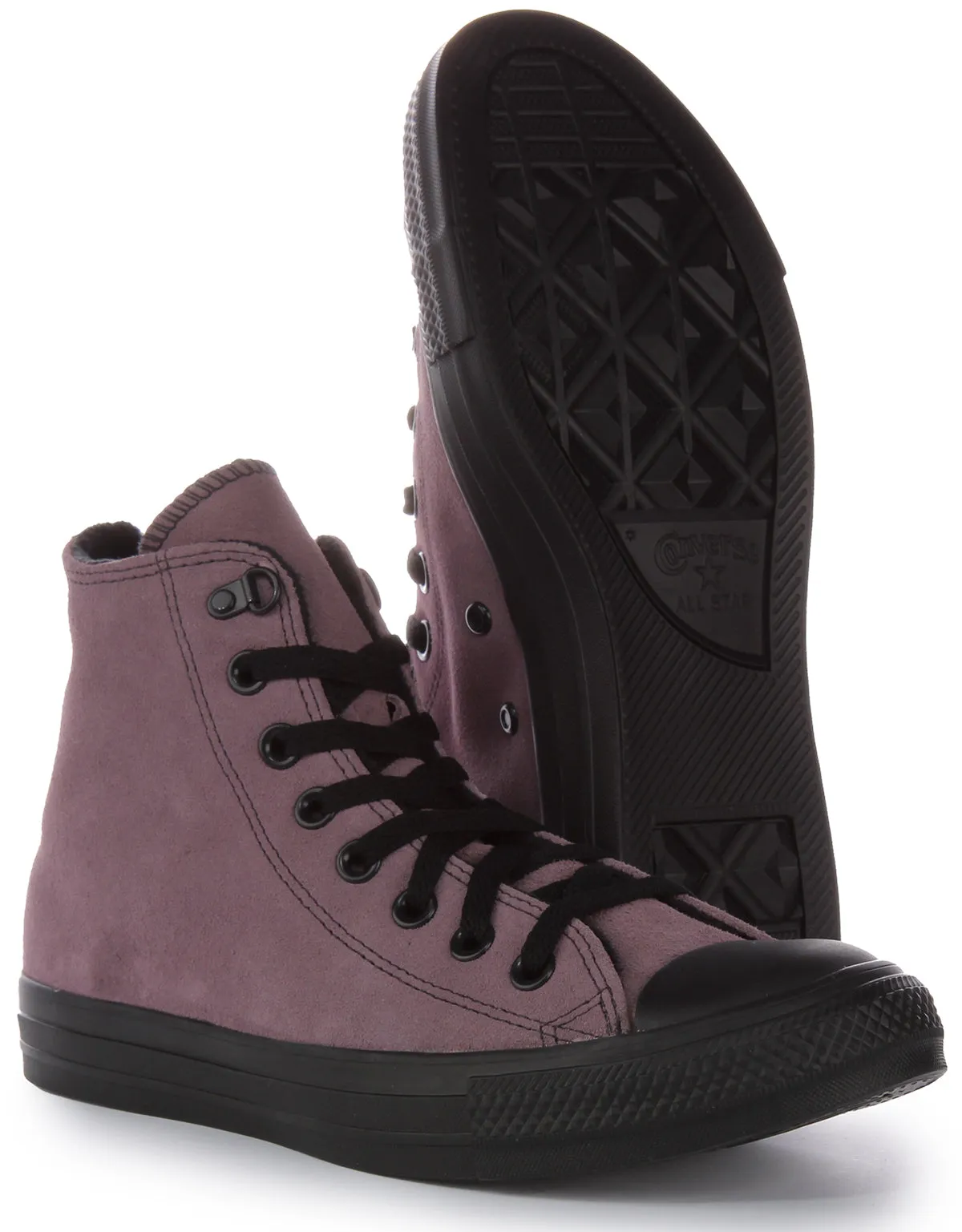 Converse All Star Winter Suede A05612C In Purple Shoes Converse