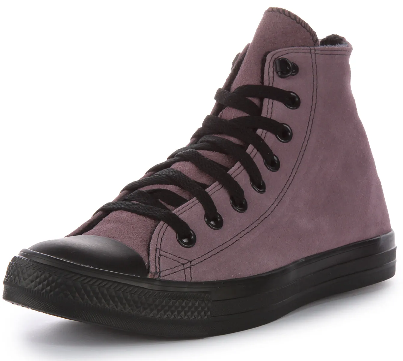 Converse All Star Winter Suede A05612C In Purple Shoes Converse