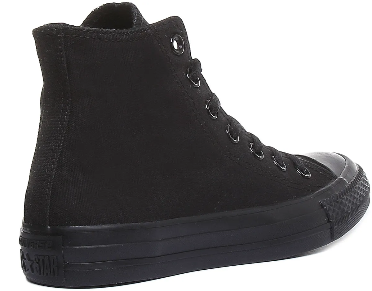 Converse M3310 CT All Star Hi Trainer In Black Mono Shoes Converse