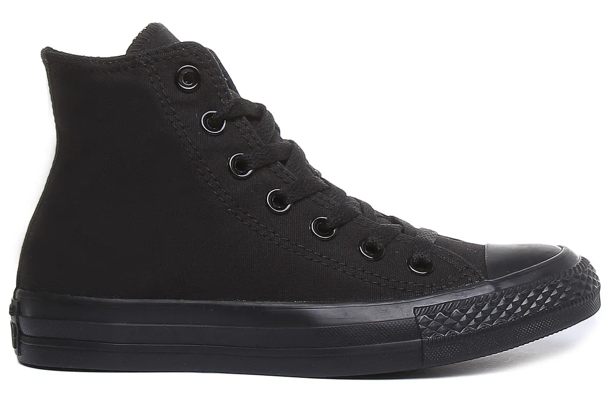 Converse M3310 CT All Star Hi Trainer In Black Mono Shoes Converse