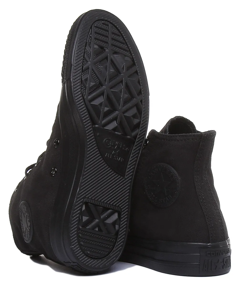 Converse M3310 CT All Star Hi Trainer In Black Mono Shoes Converse