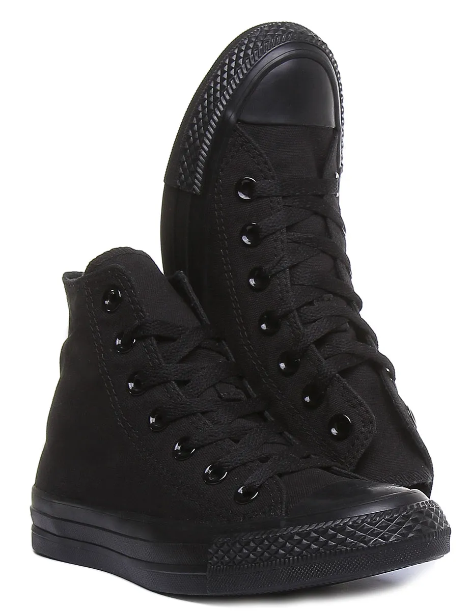 Converse M3310 CT All Star Hi Trainer In Black Mono Shoes Converse