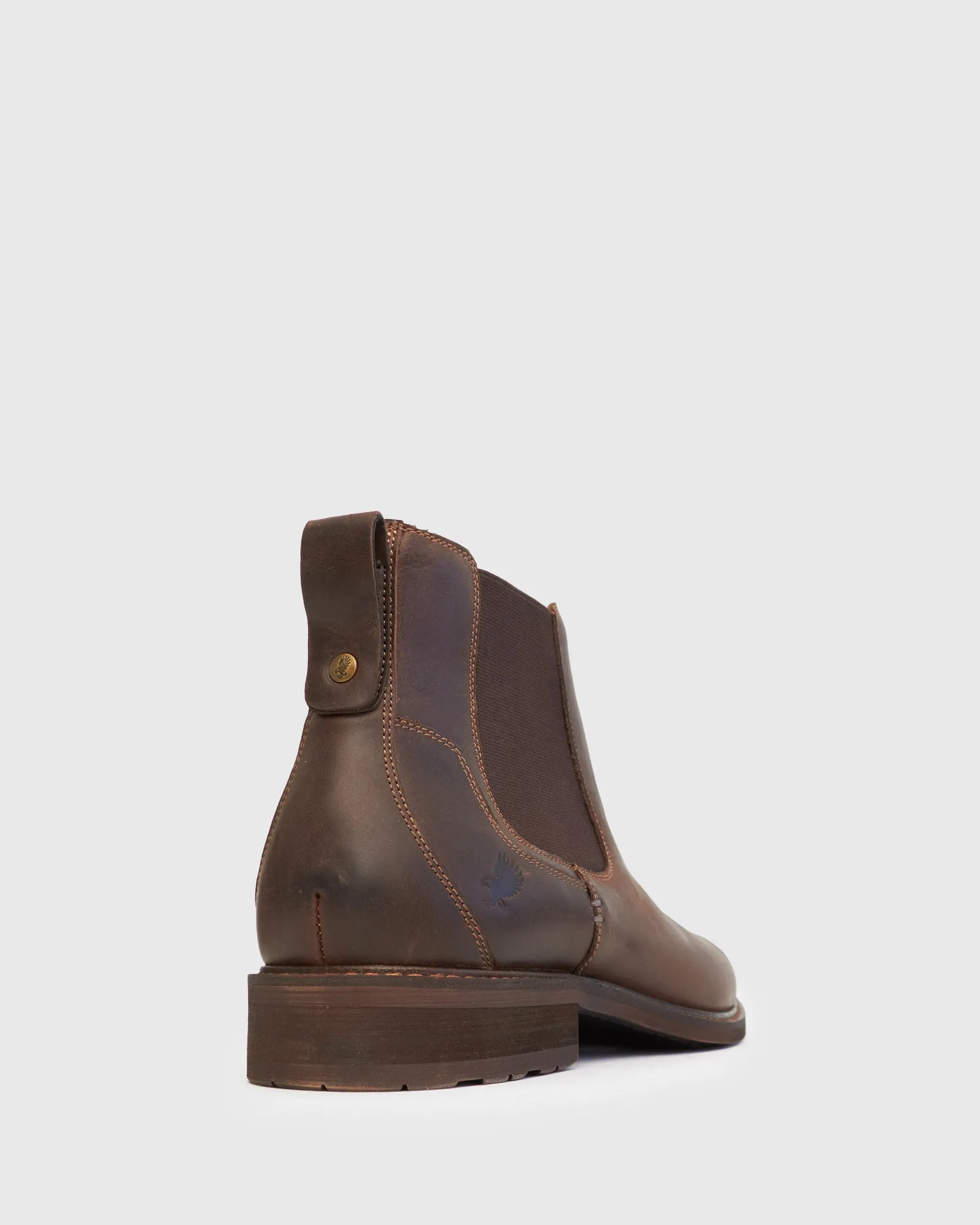 CORTINA Pull-on Leather Chelsea Boots