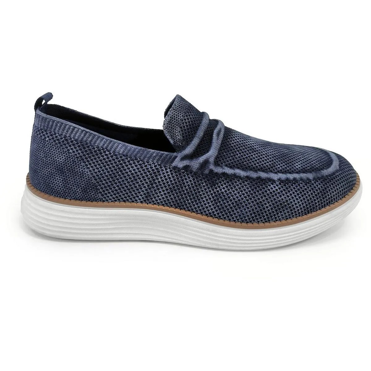 Dayton 01 Mens Knit Laceless Slip-on Shoes