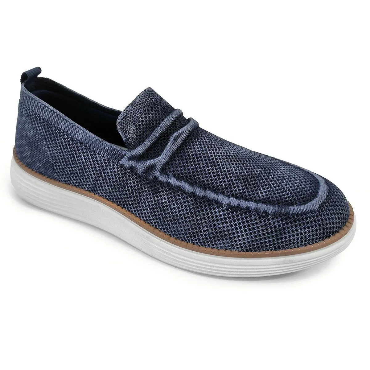 Dayton 01 Mens Knit Laceless Slip-on Shoes