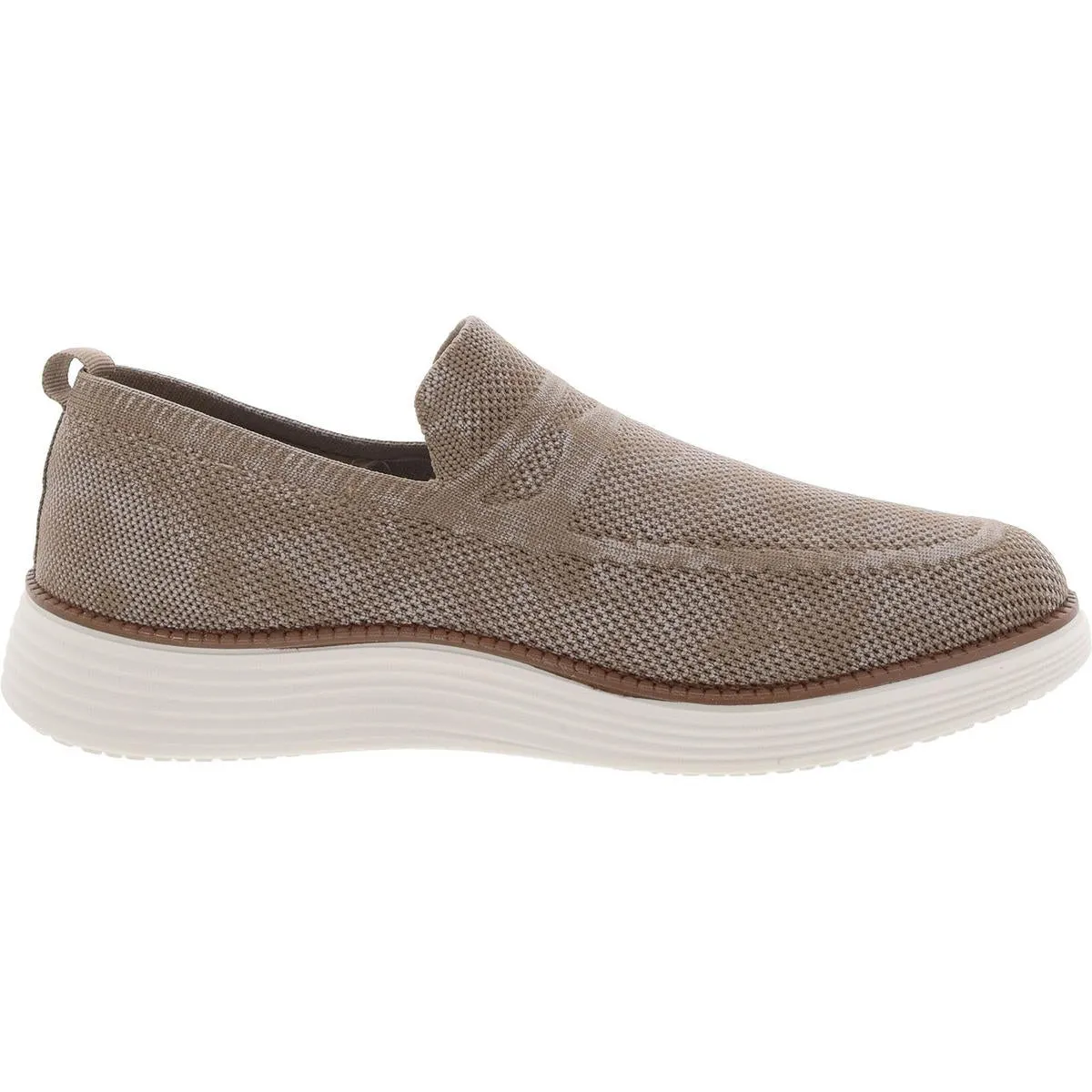 Dayton 01 Mens Knit Laceless Slip-on Shoes