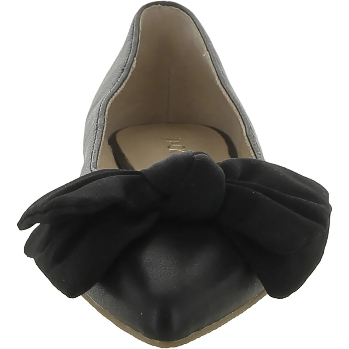 Debra Womens Leather Ballet Flats