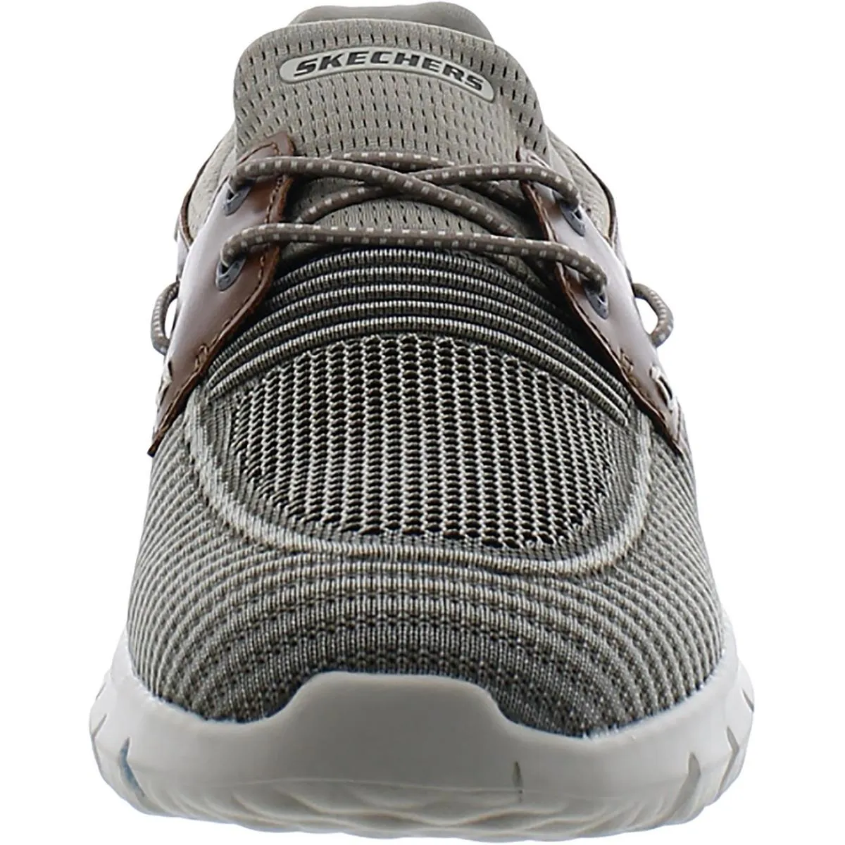 Del Retto - Clean Slate Mens Slip-On Comfort Boat Shoes