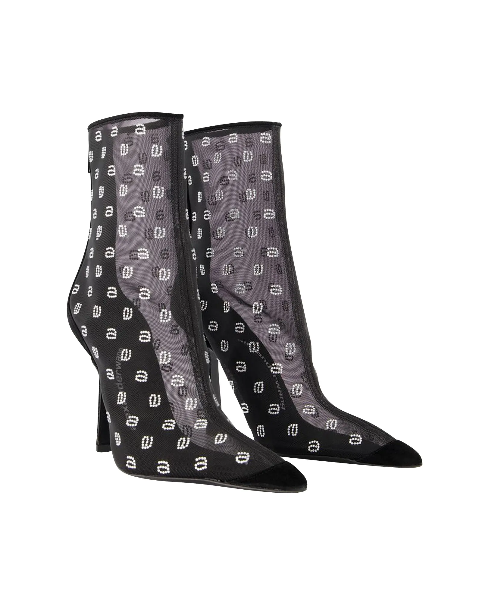 Delphine Boots 105 - Alexander Wang - Mesh - Black