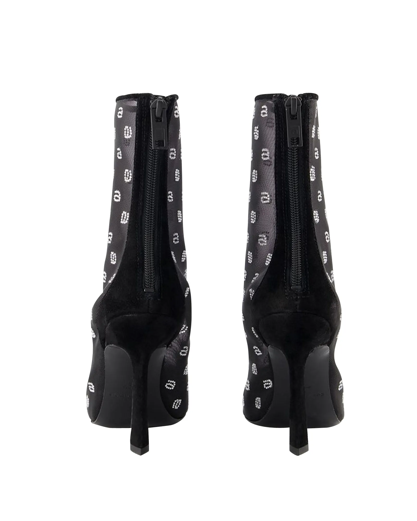 Delphine Boots 105 - Alexander Wang - Mesh - Black