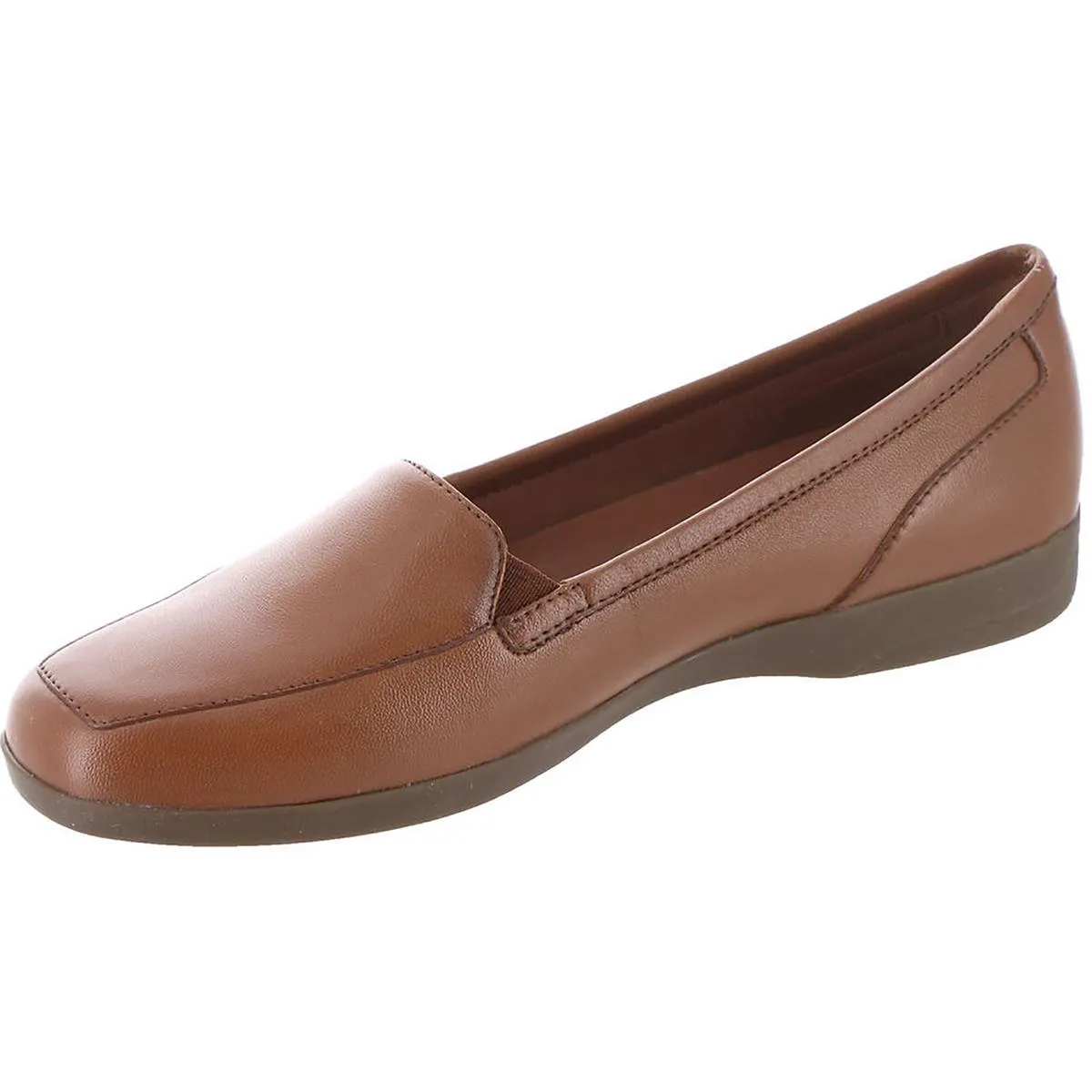 Devitt Womens Leather Loafers