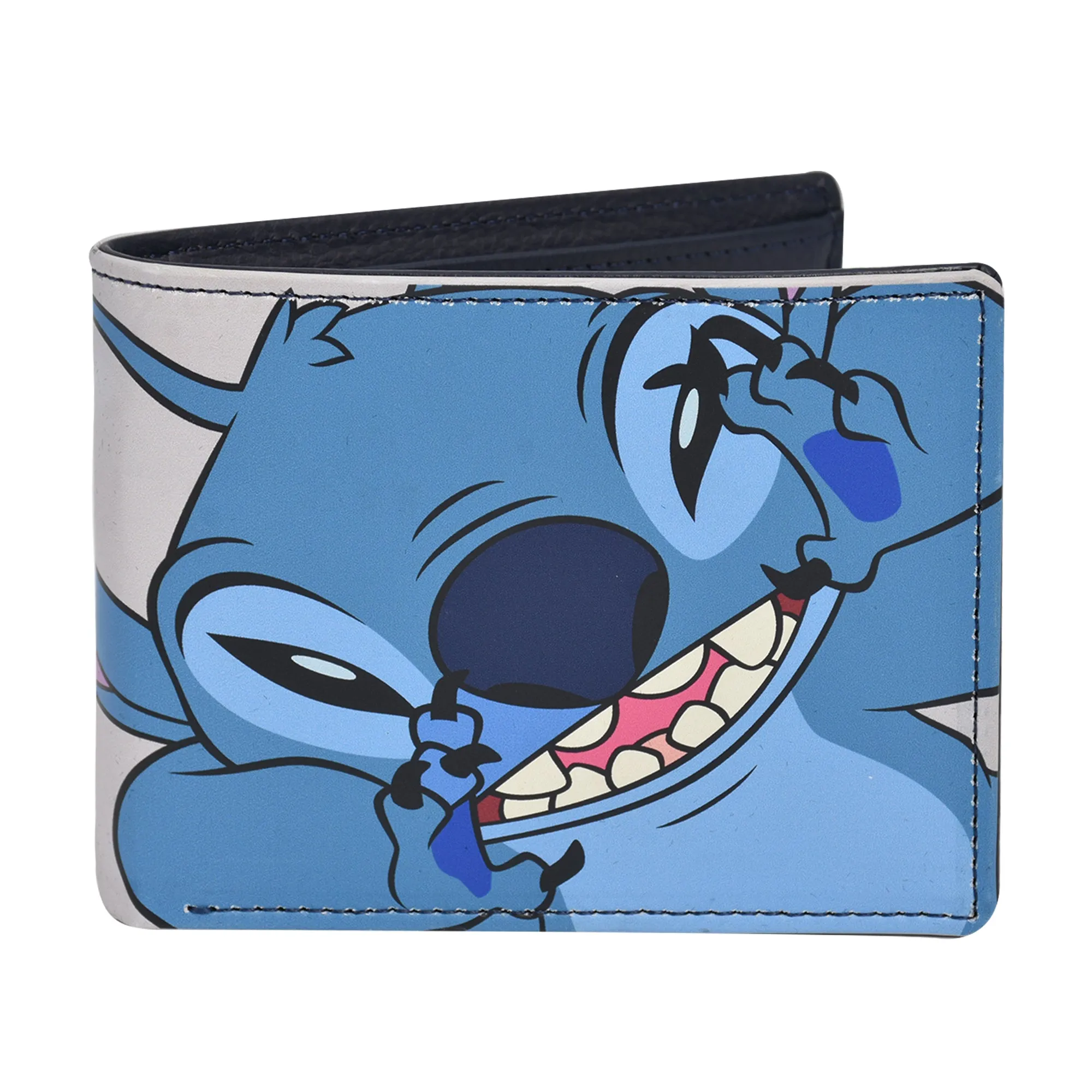 Disney's Stitch Bifold Wallet in a Decorative Tin Case, Multi ecco Shoes