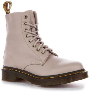 Dr Martens 1460 Pascal In Taupe For Women Shoes Dr Martens