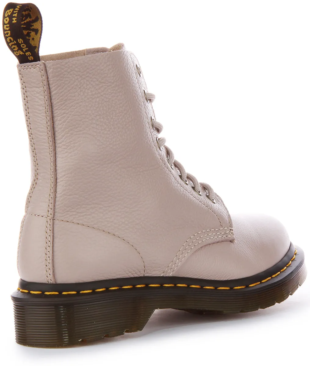 Dr Martens 1460 Pascal In Taupe For Women Shoes Dr Martens