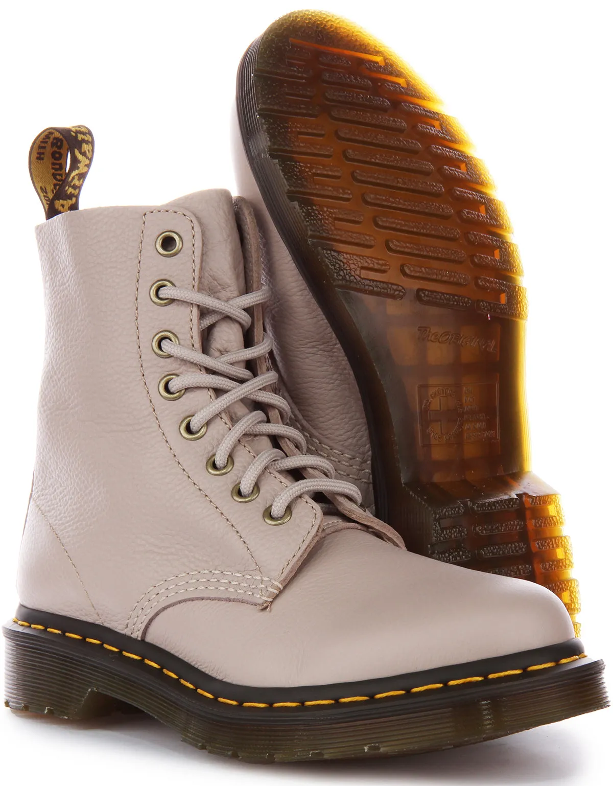 Dr Martens 1460 Pascal In Taupe For Women Shoes Dr Martens