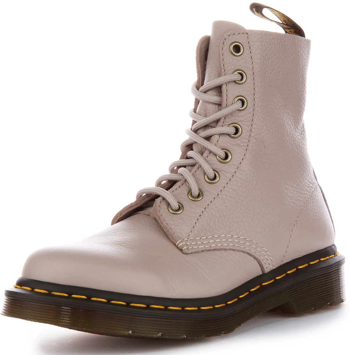 Dr Martens 1460 Pascal In Taupe For Women Shoes Dr Martens