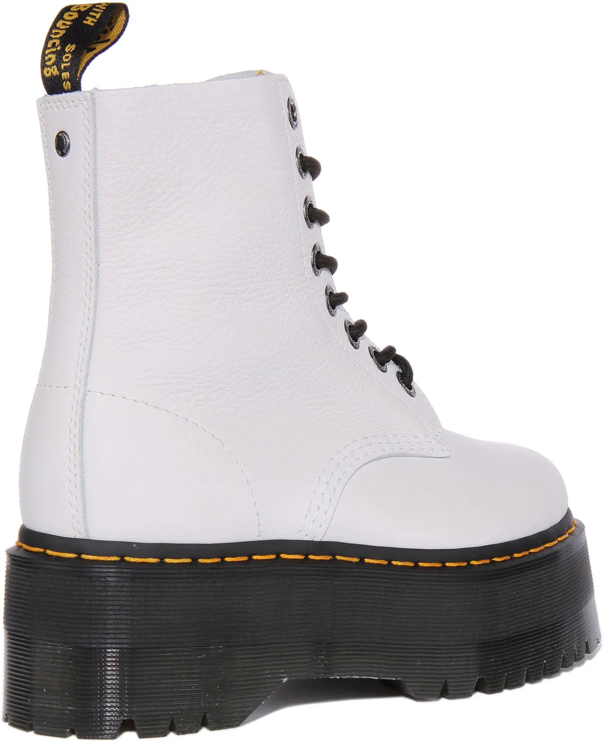 Dr Martens 1460 Pascal Max Platform In White For Women Shoes Dr Martens