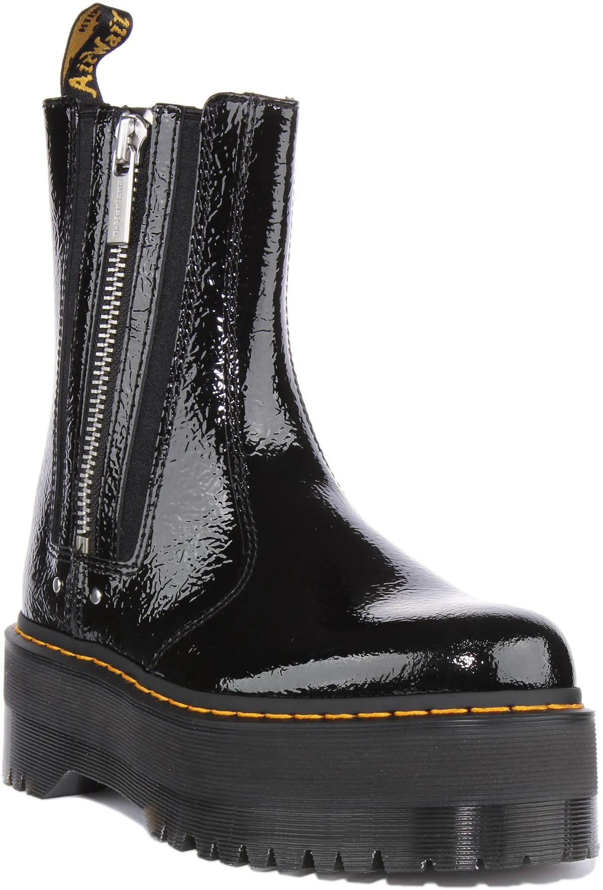 Dr Martens 2976 Max In Black Patent For Women Shoes Dr Martens