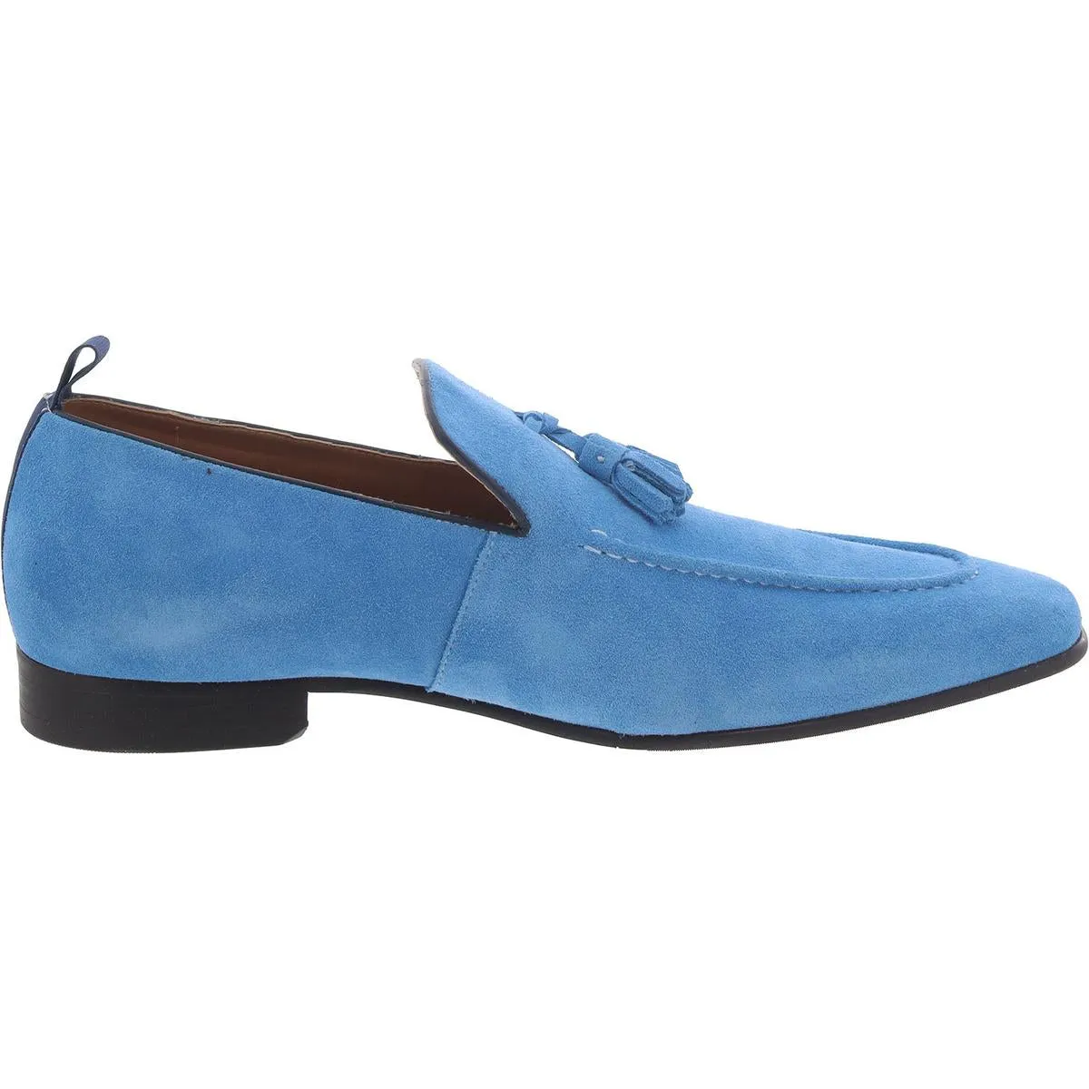 Edwidge Mens Suede Tassel Loafers