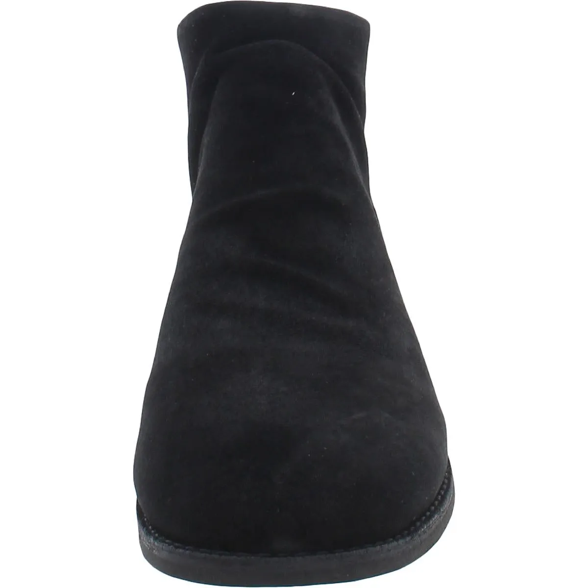 Emma Zip Bootie Womens Suede Shooties Ankle Boots