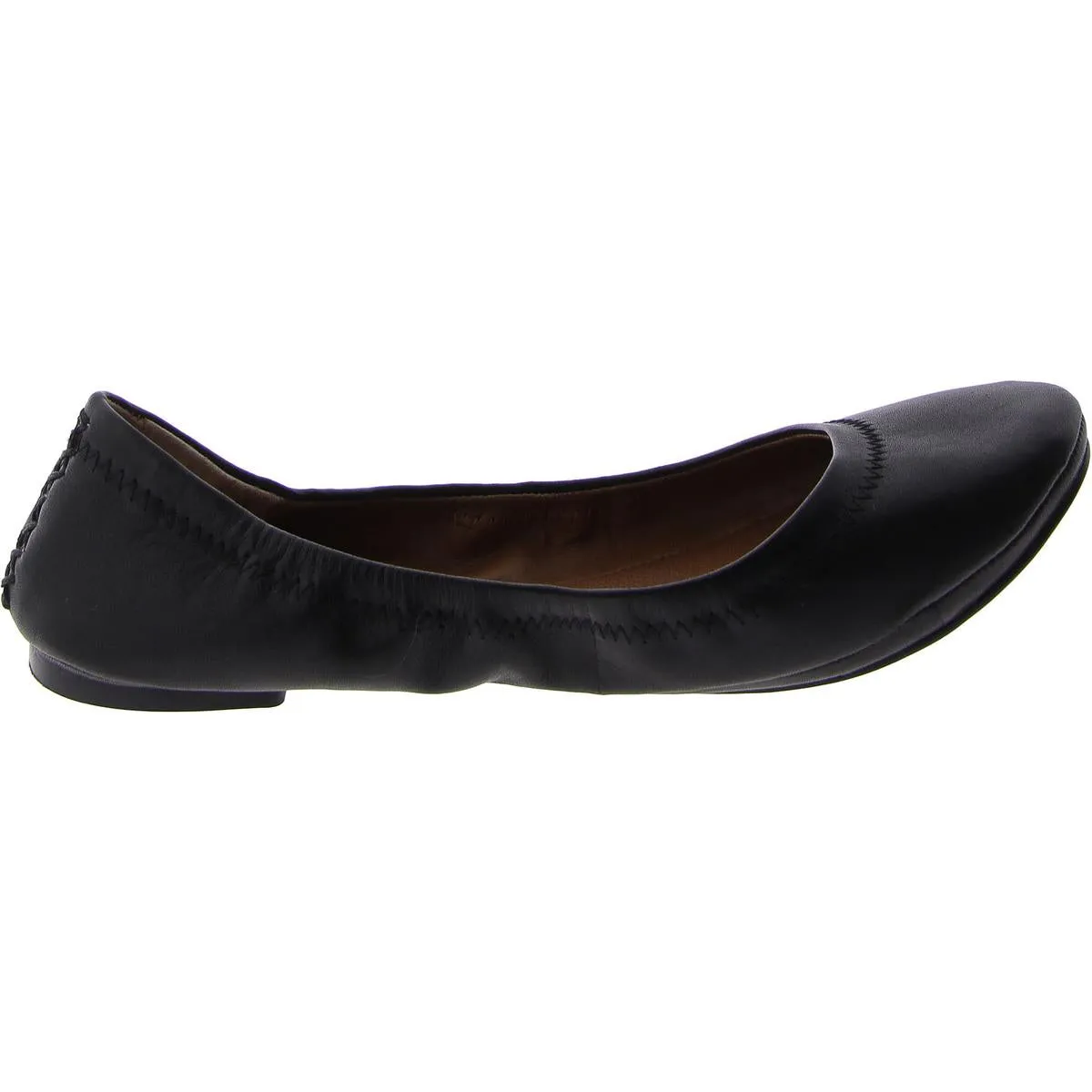 Emmie Womens Leather Ballet Flats
