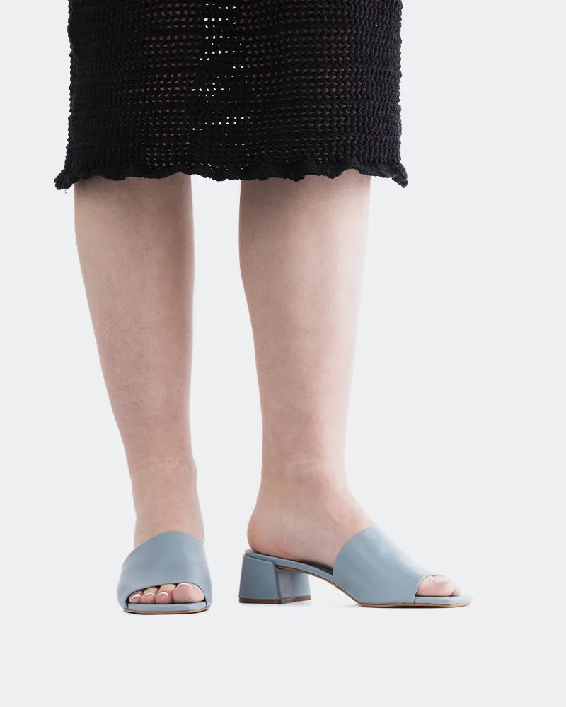 Fortunata Blue Leather