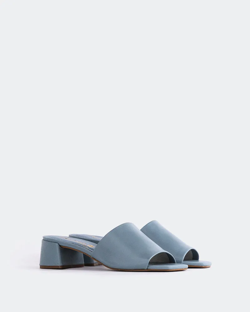 Fortunata Blue Leather
