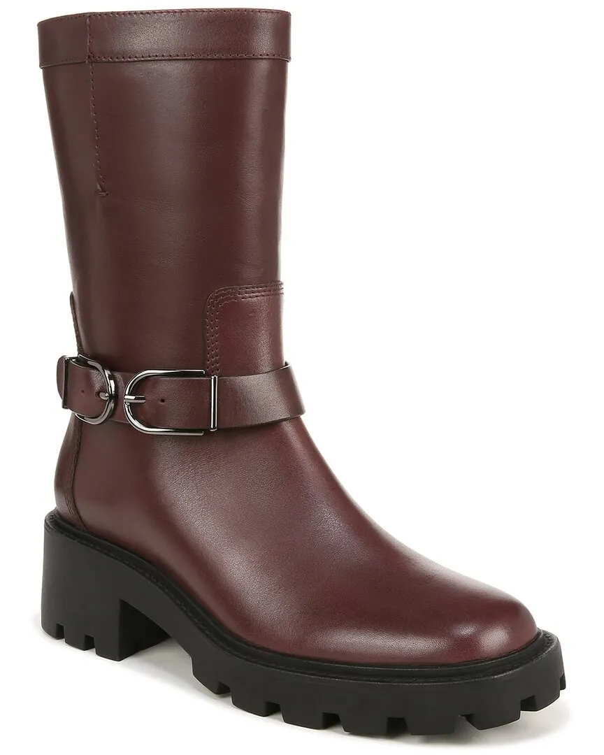 Franco Sarto L-Elle Leather Mid Shaft Boot