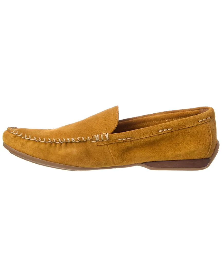 Frye Lewis Venetian Suede Loafer