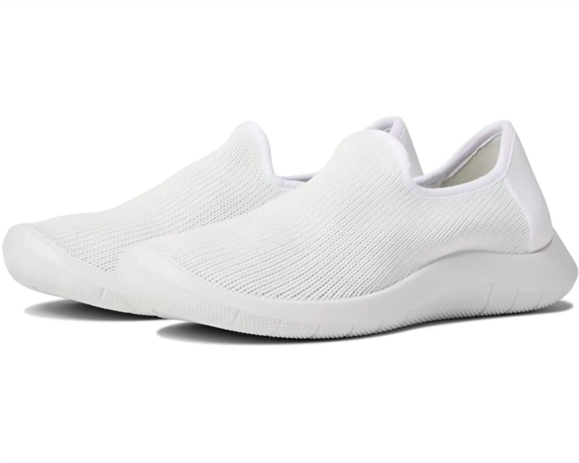 Gaia Slip On Sneaker In White