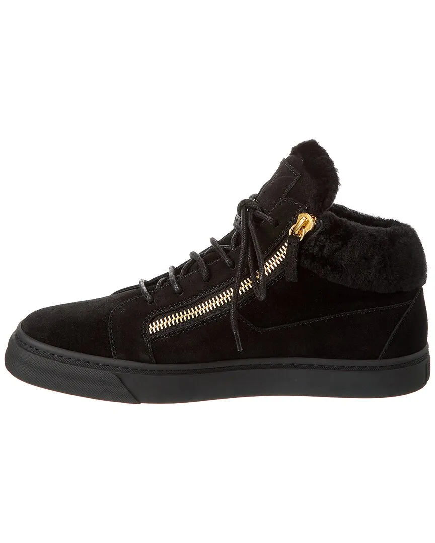 Giuseppe Zanotti Aug/Liv Suede Sneaker