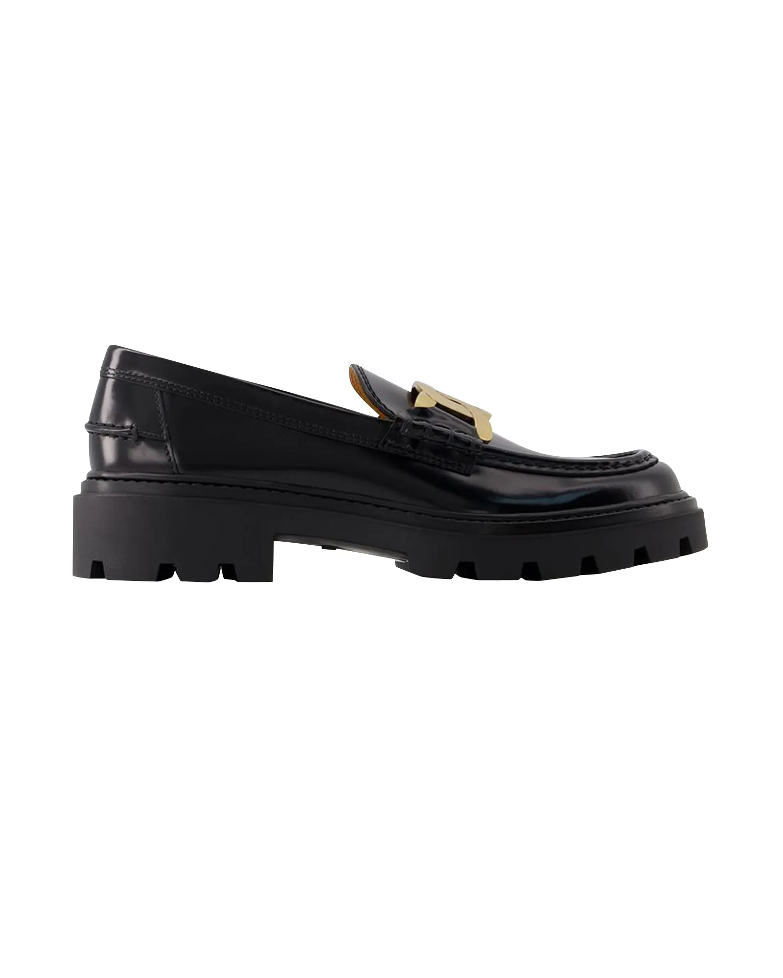 Gomma Pesante Loafers - Tod's - Leather - Black