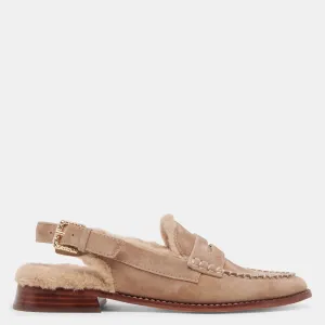Hardi Plush Loafers Mushroom Suede
