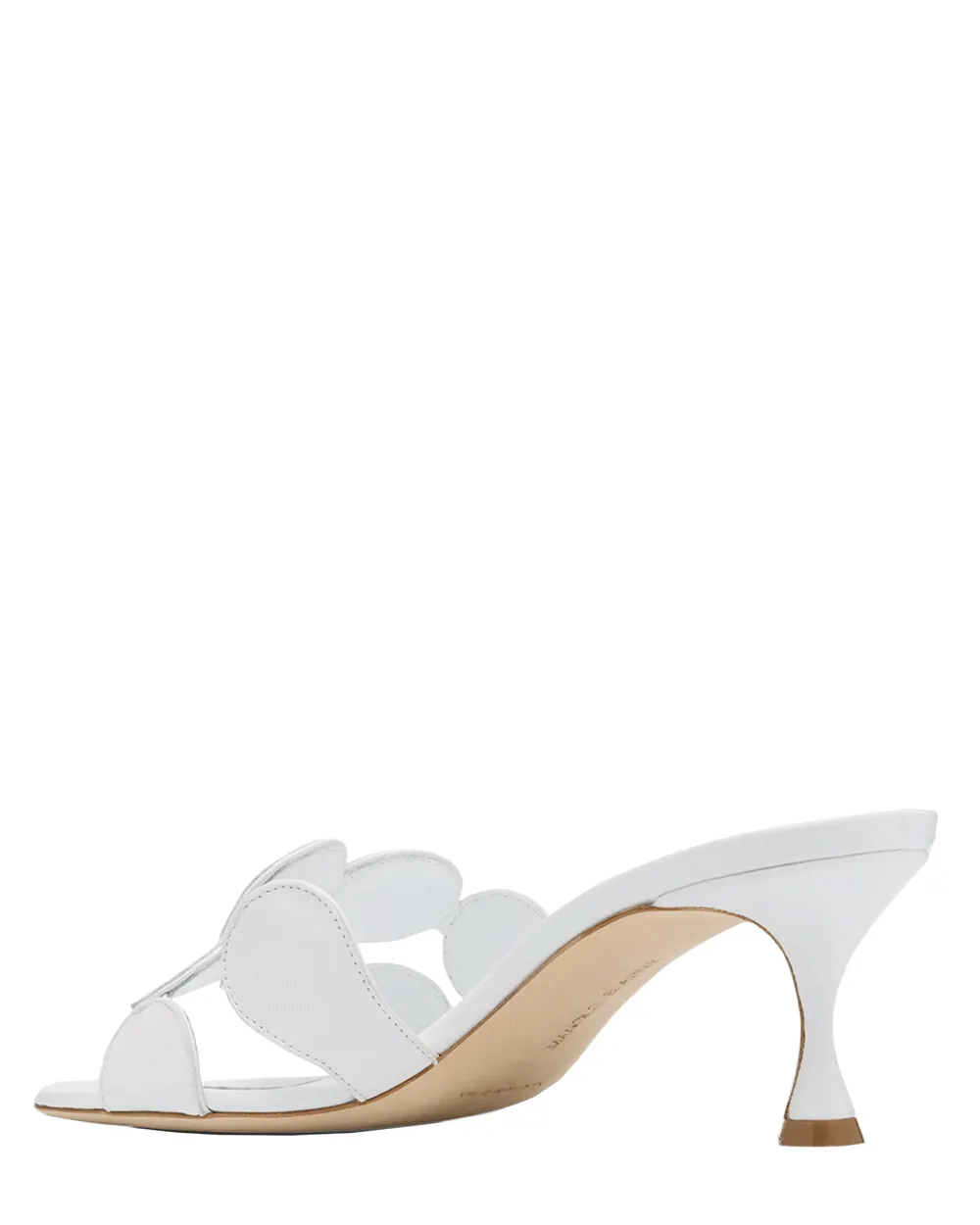 Haribalmu Circle-Cut 50 Sandal in White
