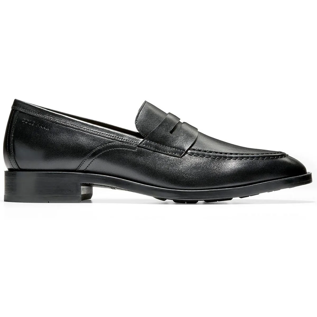 Hawthorne Mens Leather Slip-On Loafers