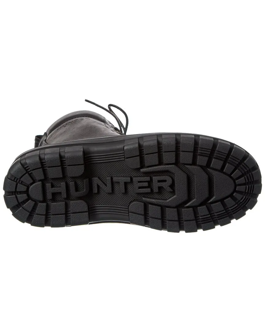 Hunter Leather & Rubber Boot