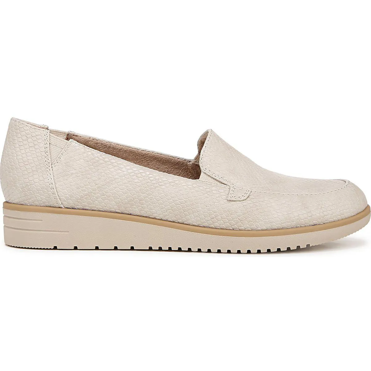 Idea Moc Womens Faux Leather Slip On Loafers