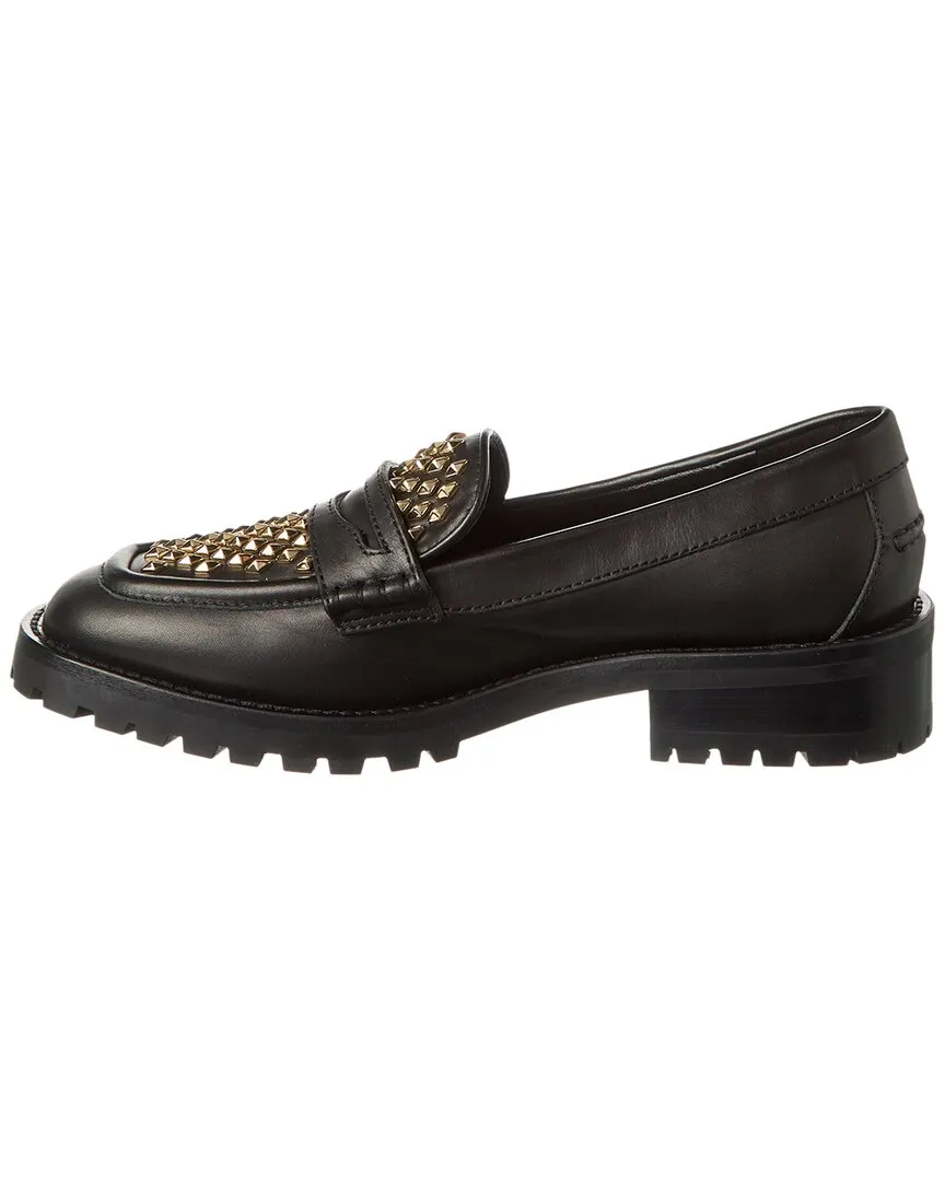Jimmy Choo Deanna 30 Leather Loafer