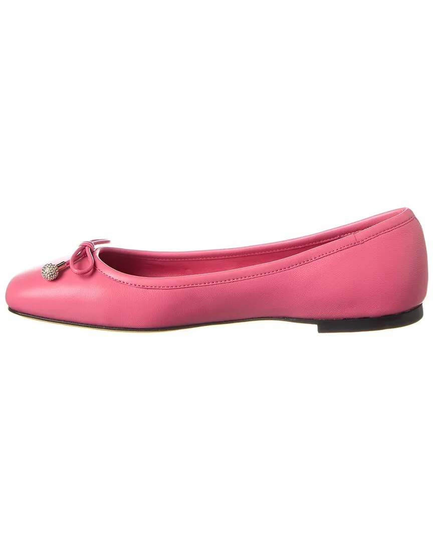 Jimmy Choo Elme Leather Flat