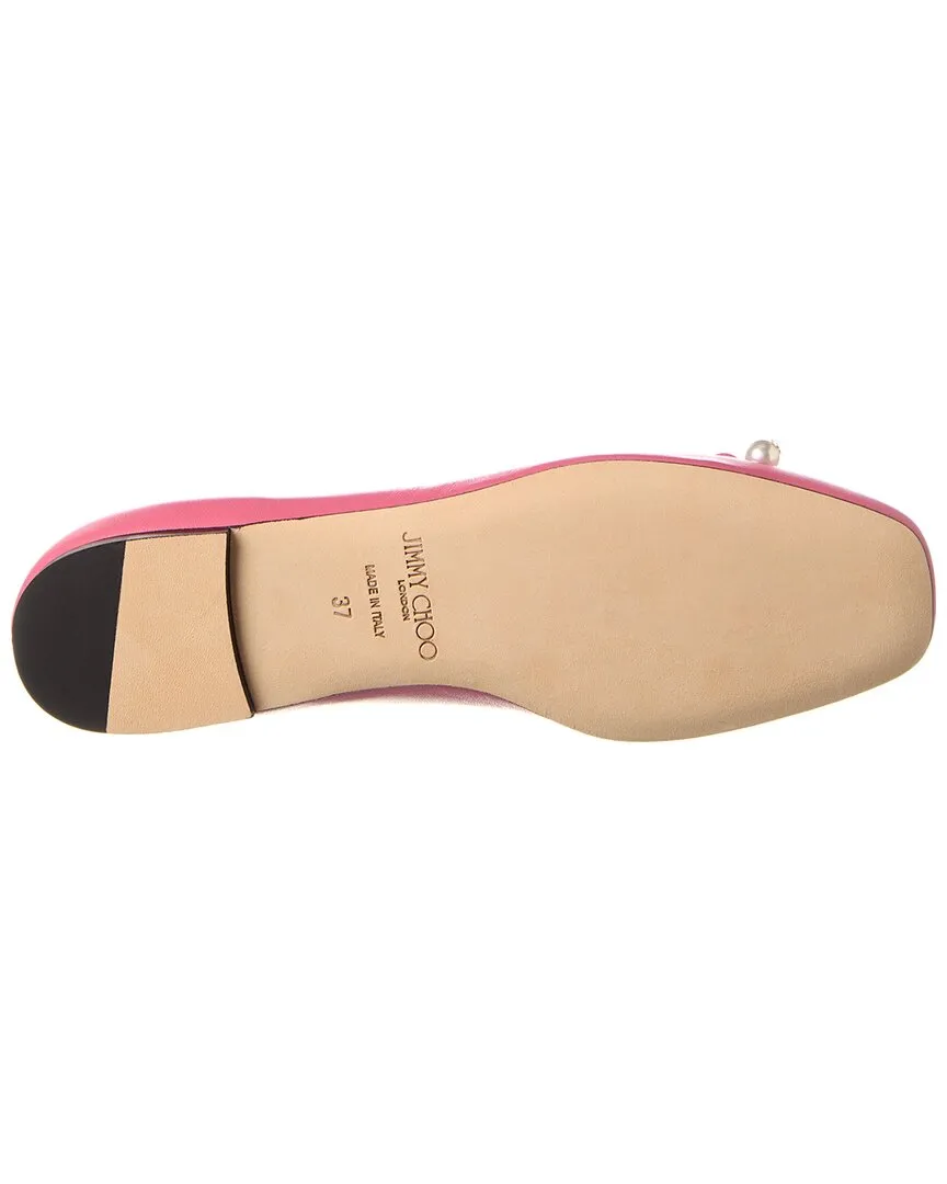 Jimmy Choo Elme Leather Flat