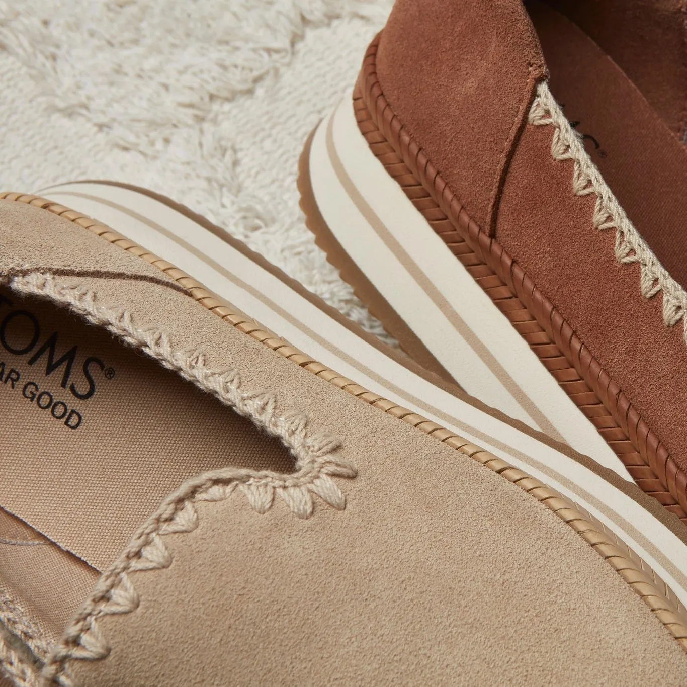 Jocelyn Natural Deco Stitch Espadrille Sneaker
