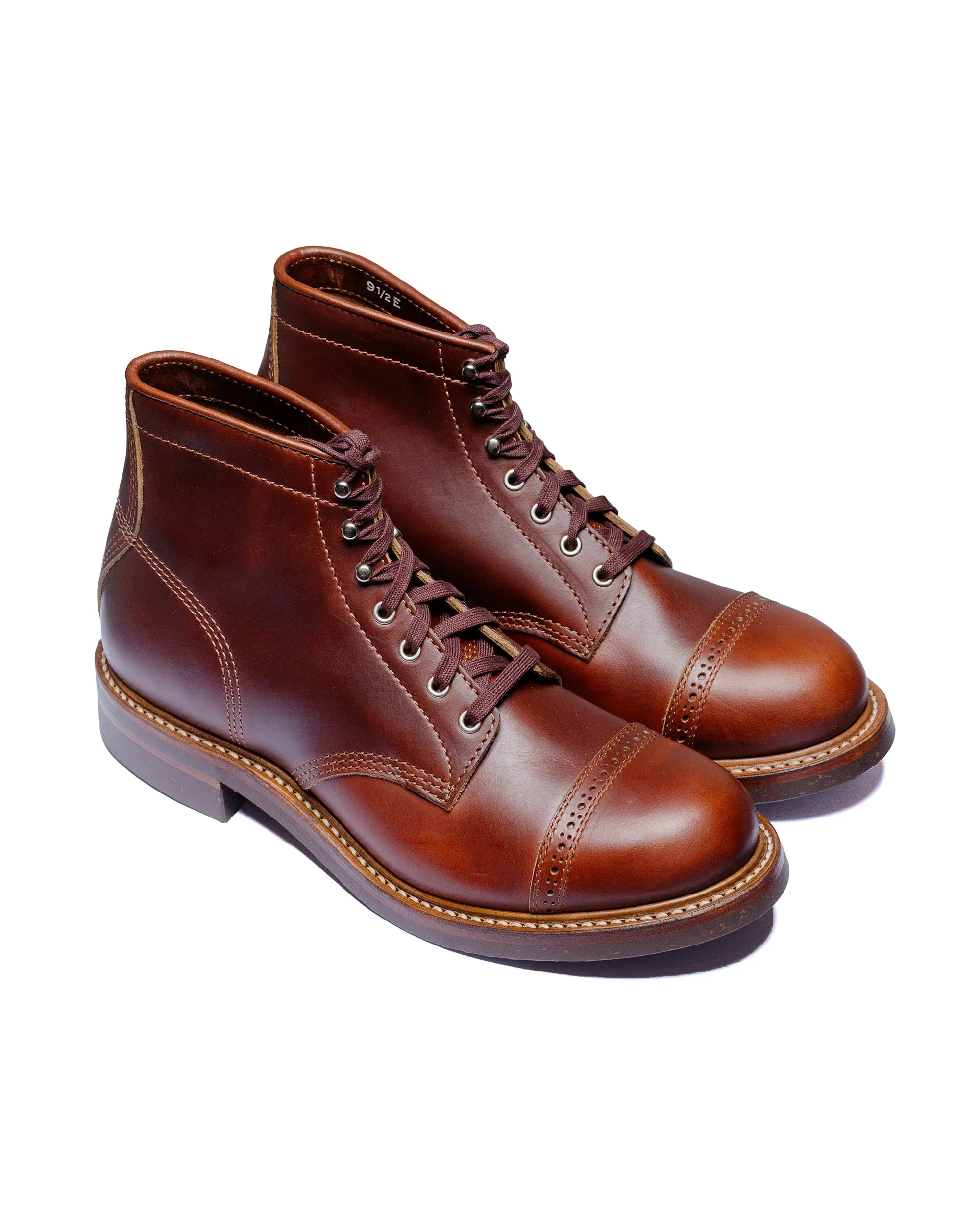 John Lofgren Bootmaker Combat Boots Horween Leather CXL Timber