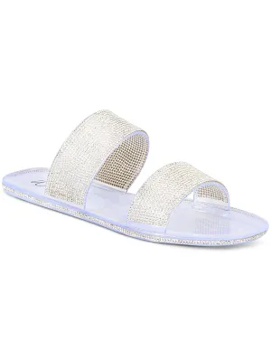 Juba Womens Embellished Pool Side Jelly Sandals