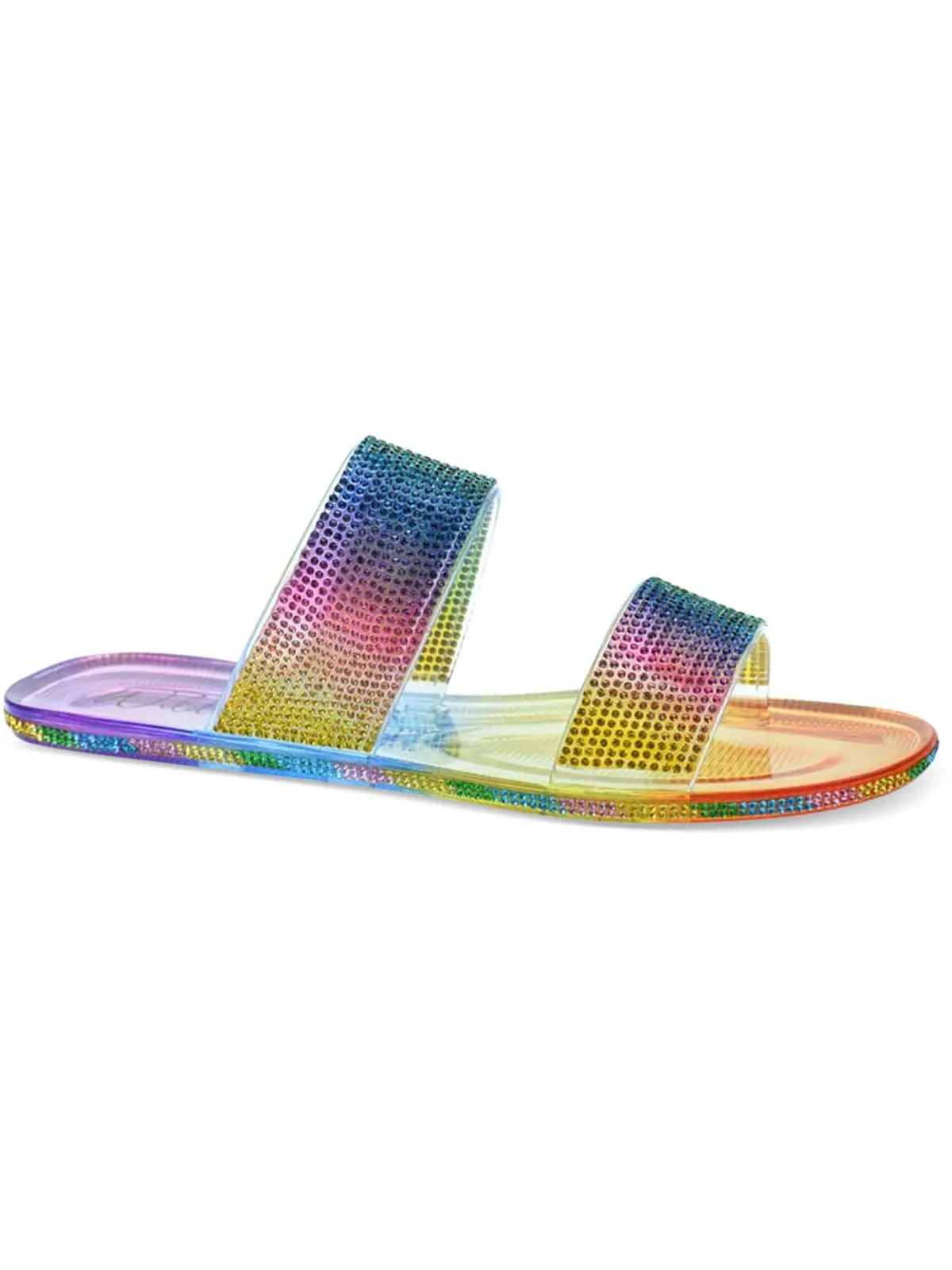 Juba Womens Embellished Pool Side Jelly Sandals
