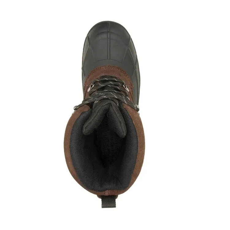 Kamik Fargo 2 WK0745-DBR Men's US 11 Brown Waterproof Ankle Winter Boots TF4573
